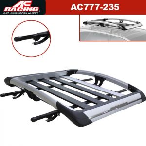 BARRAS DE TECHO BASE PLASTICA/NEGRA UNIVERSAL 2pcs 50 - AC777-055 - AC  Racing, lo que necesites en Accesorios, Iluminación, Filtros, Spoilers,  Roof Racks y más para tu auto, nosotros lo tenemos.